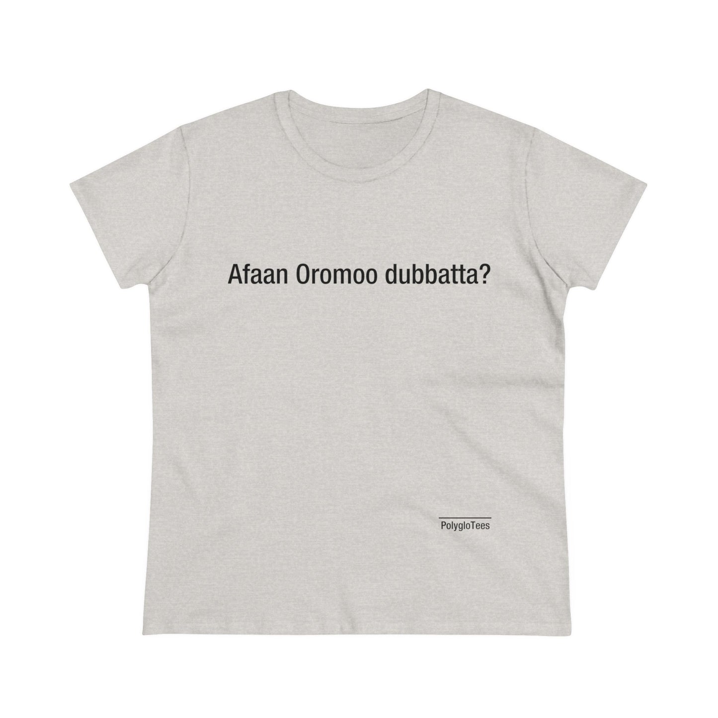 Do you speak Oromo?