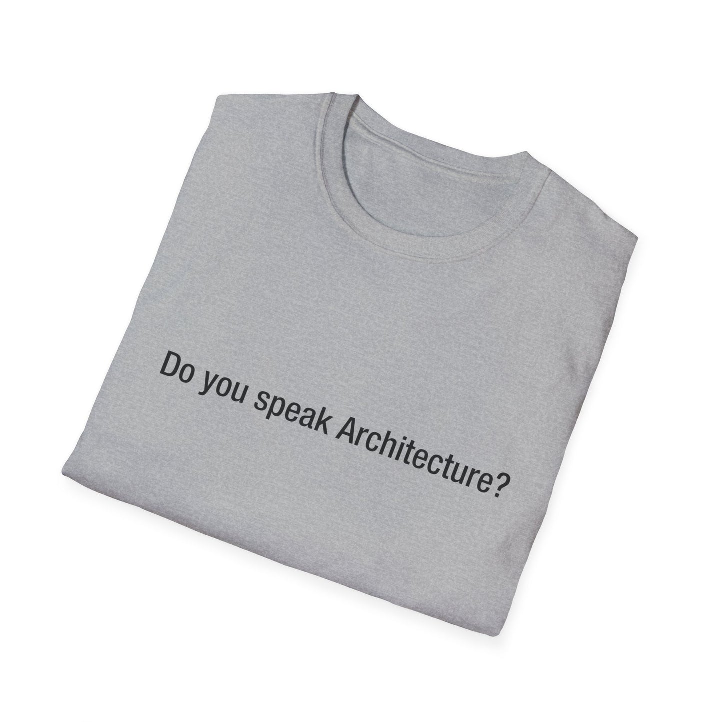 Do you speak Architecture?