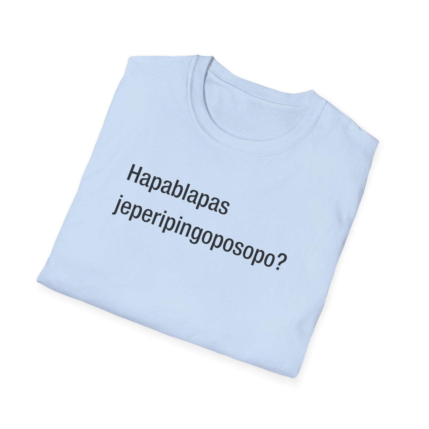 Hapablapas jeperipingoposopo?