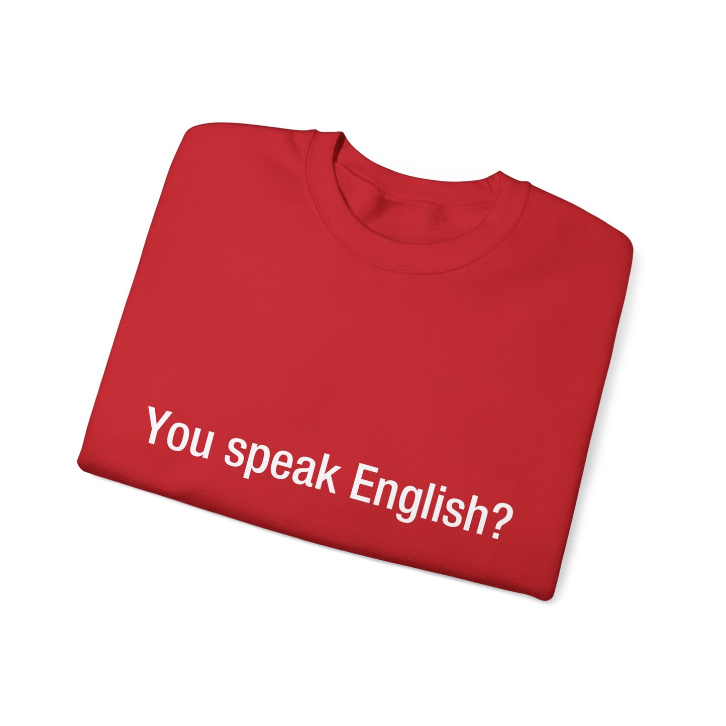 You speak English?