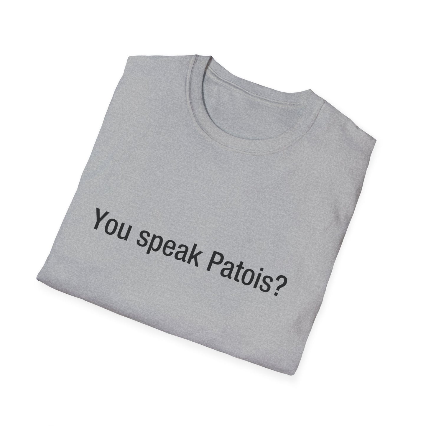 You speak Patois?