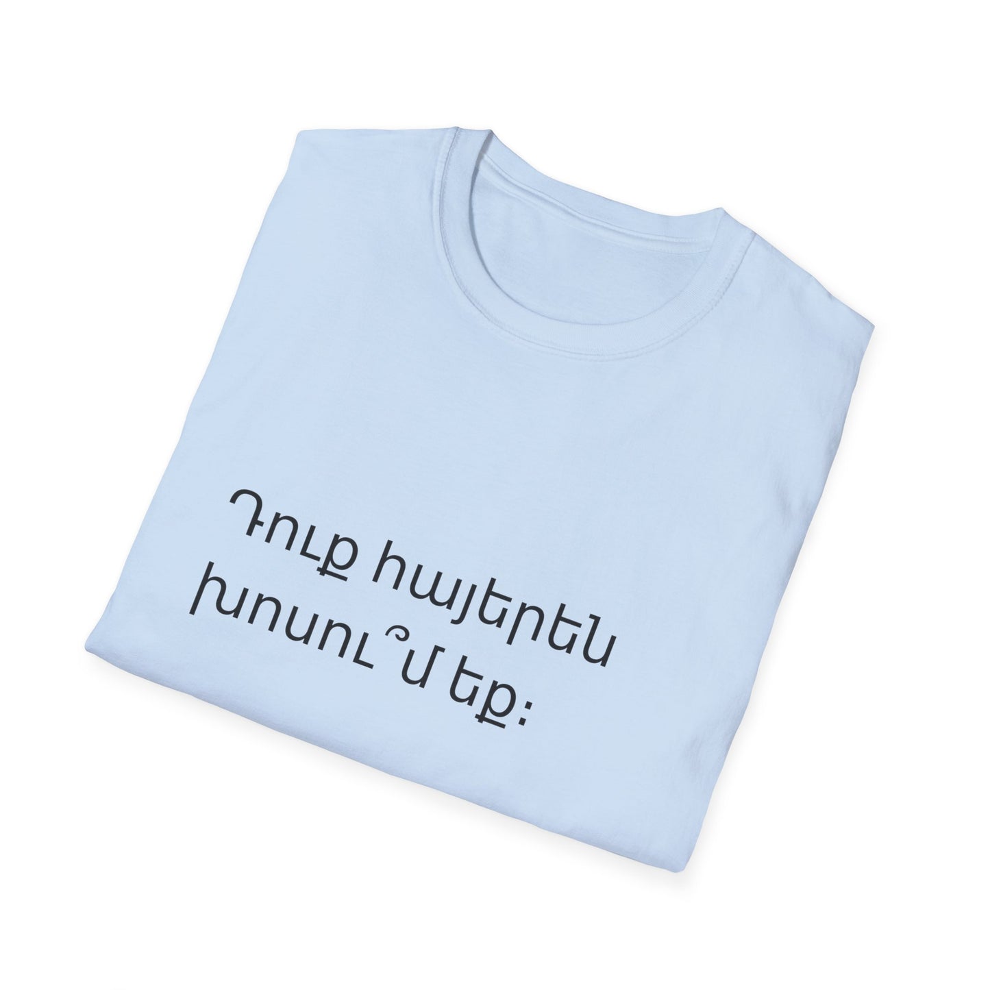 Do you speak Armenian?