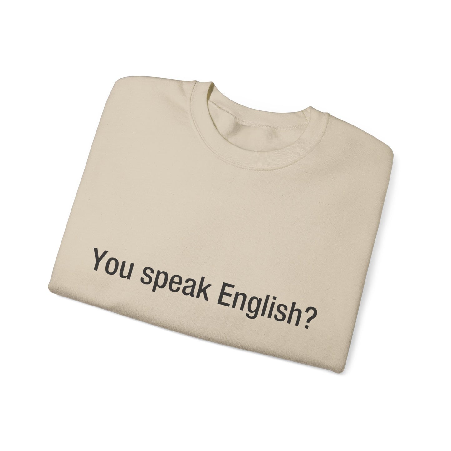 You speak English?