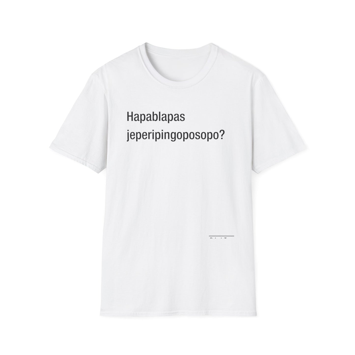 Hapablapas jeperipingoposopo?