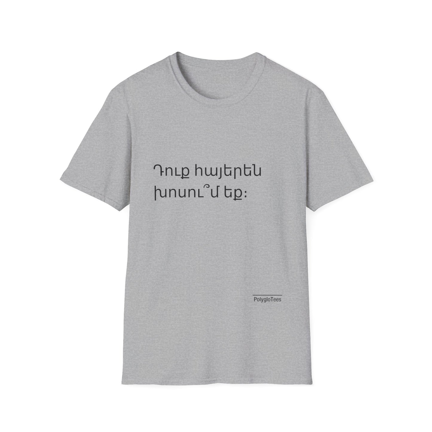 Do you speak Armenian?