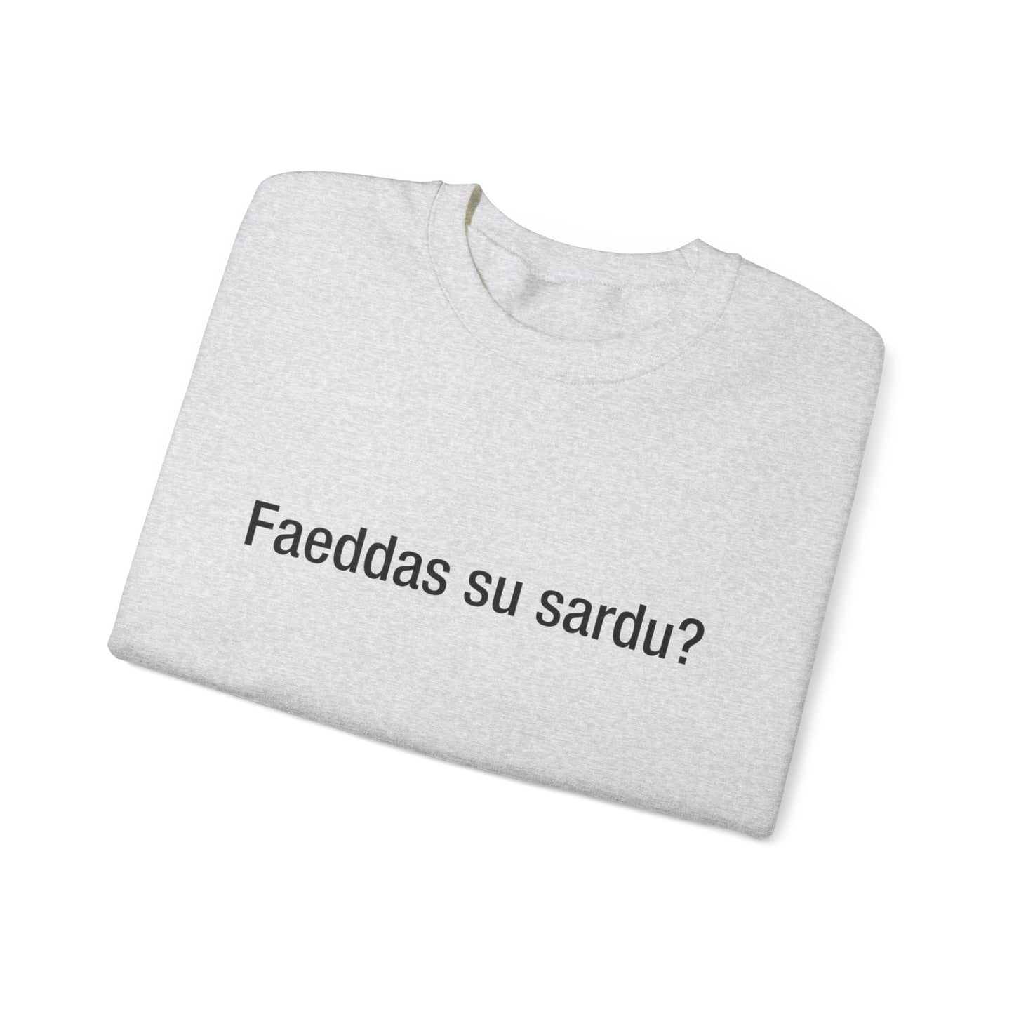 Faeddas su sardu? (Sardinian)