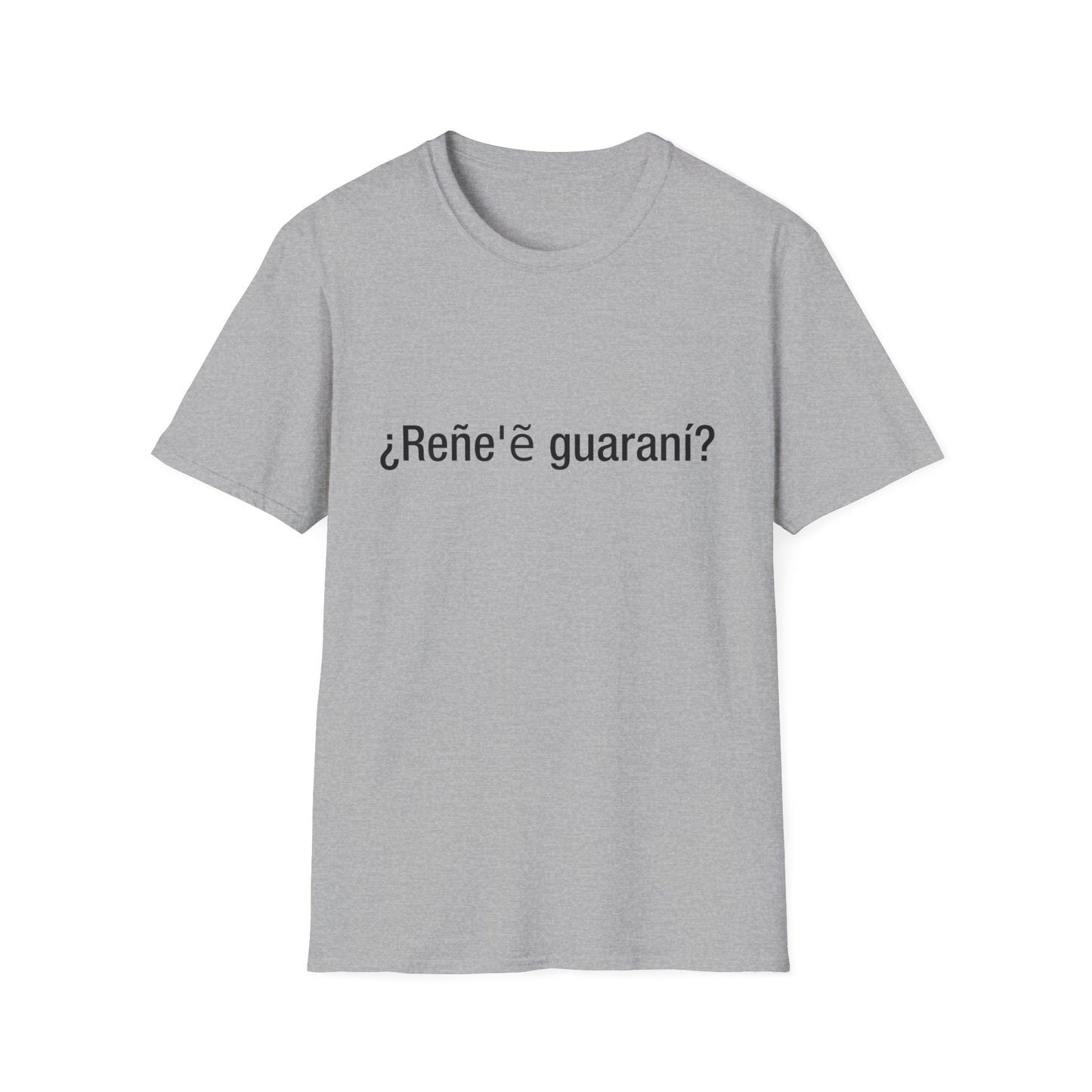 ¿Reñe'ẽ guaraní?