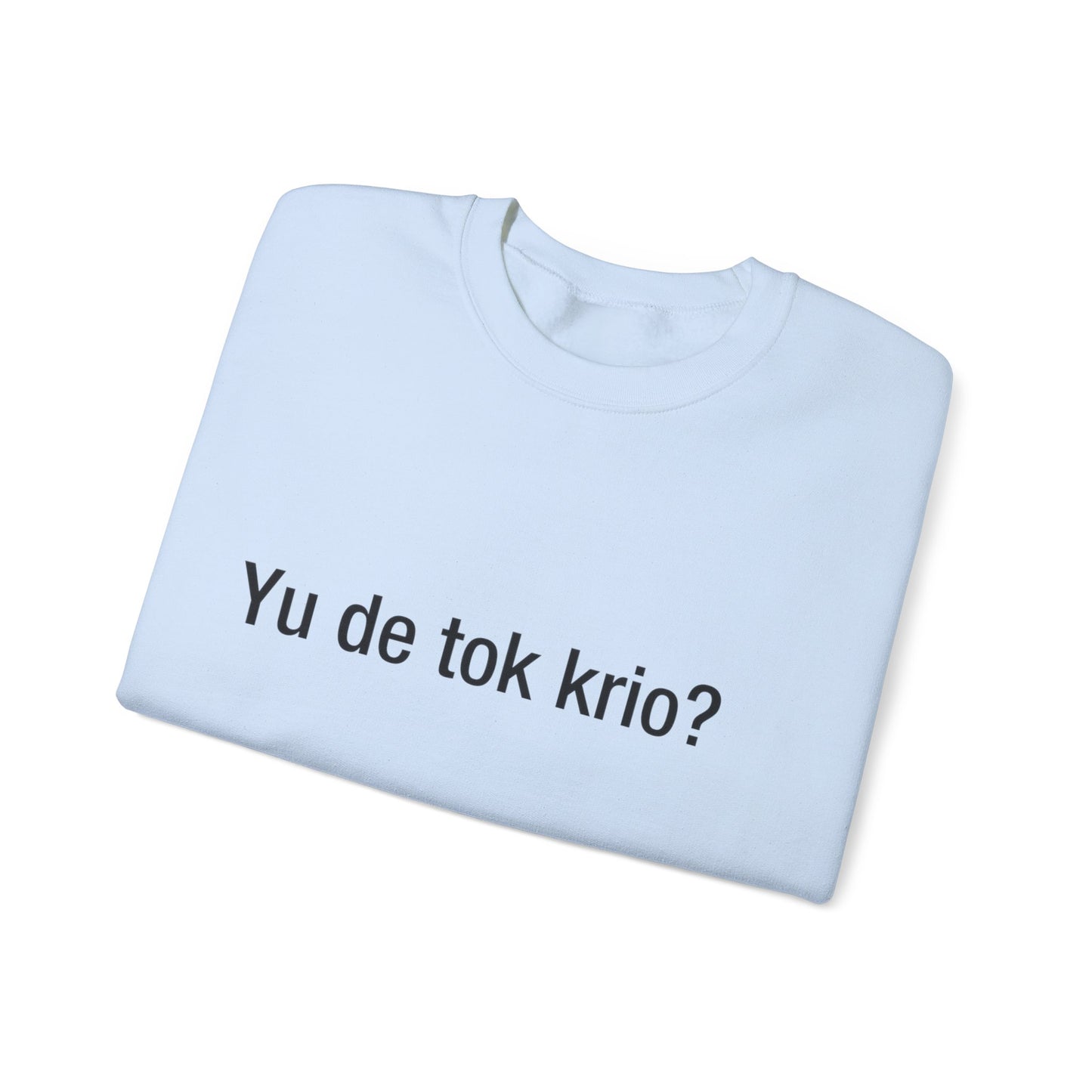 Yu de tok krio? (Krio)