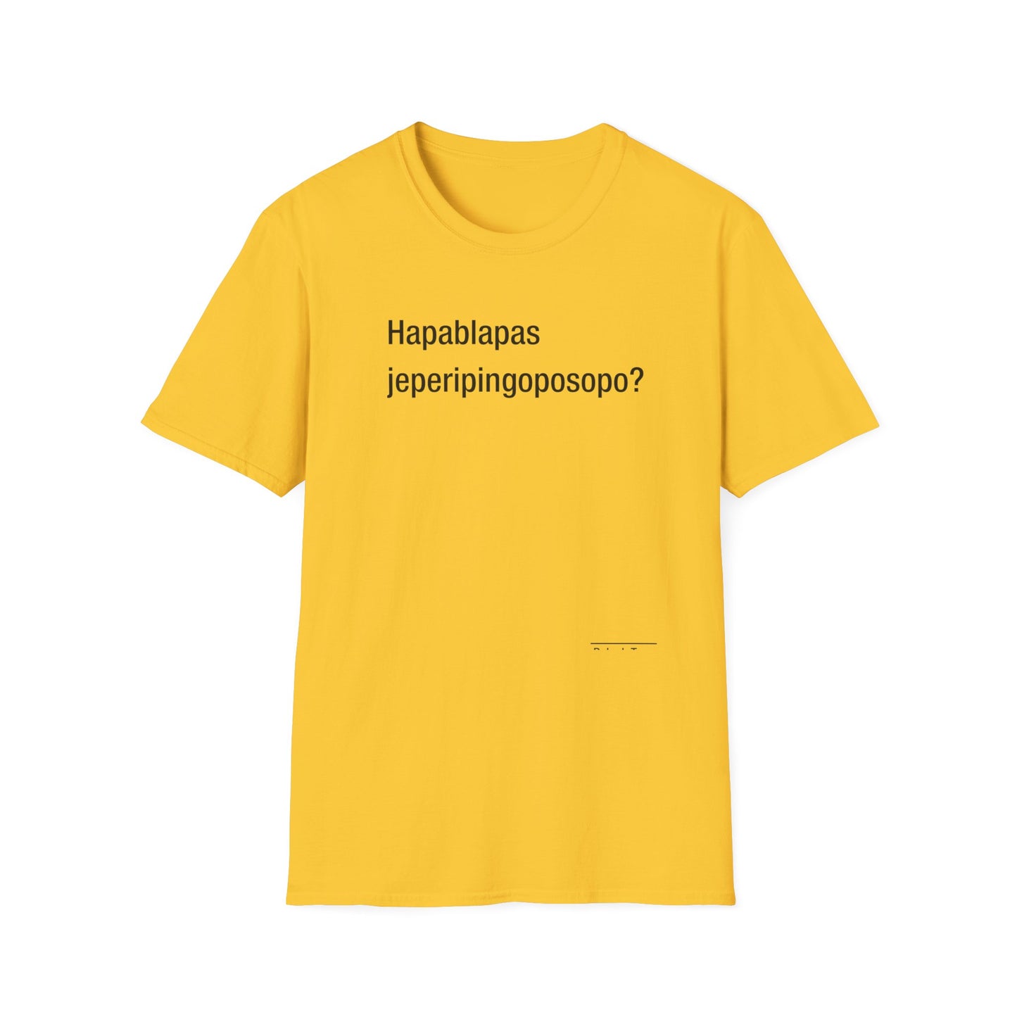 Hapablapas jeperipingoposopo?