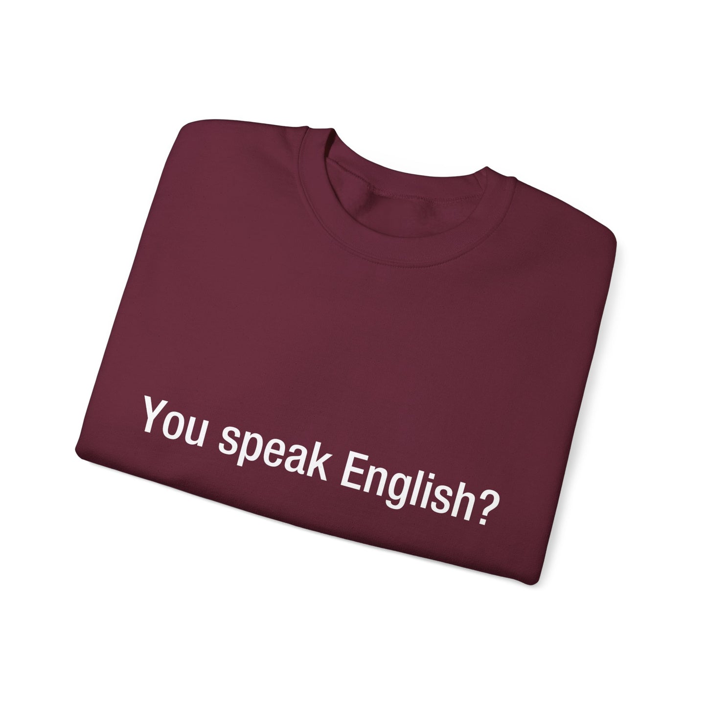 You speak English?