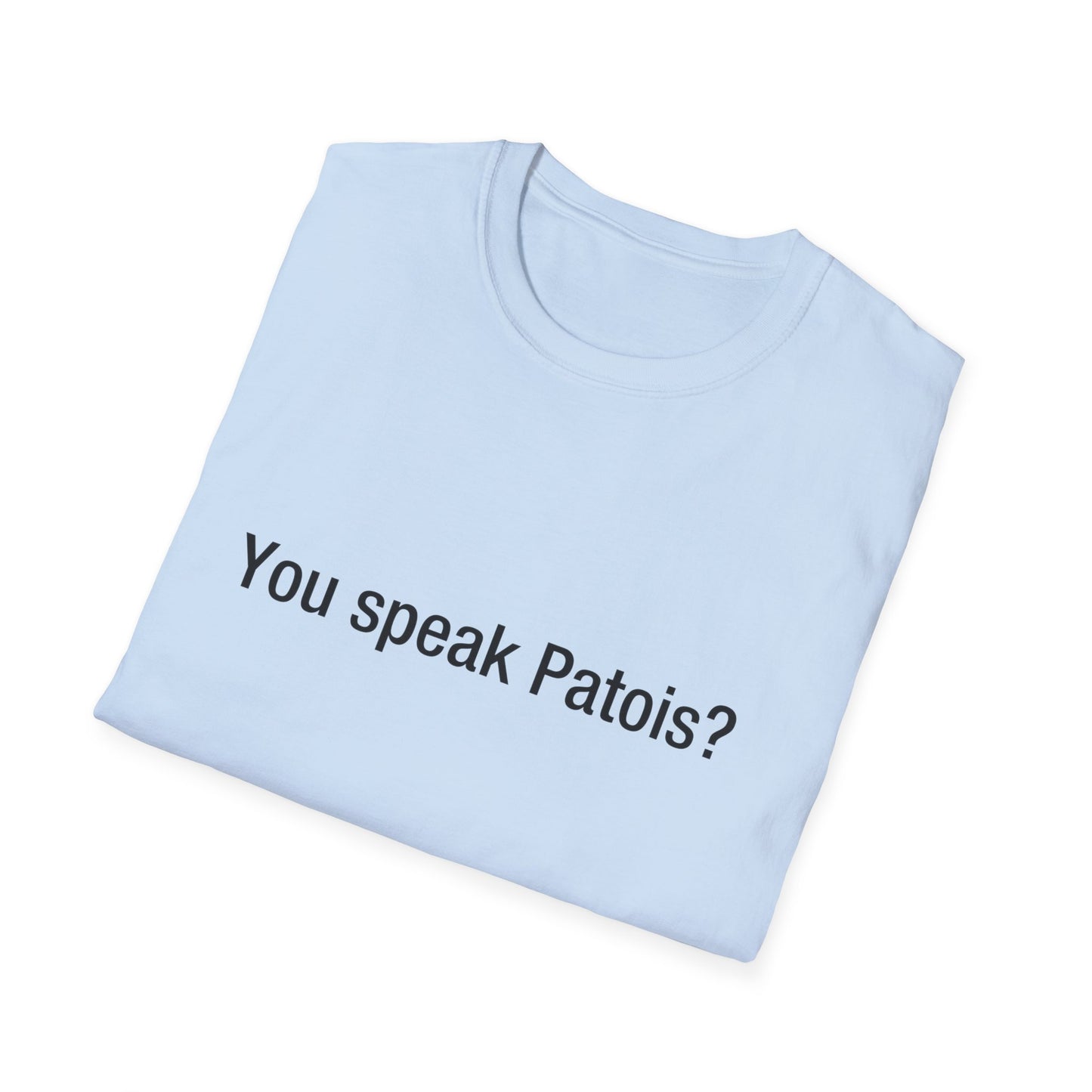 You speak Patois?