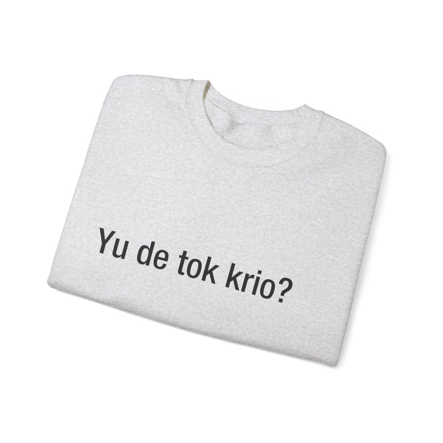 Yu de tok krio? (Krio)