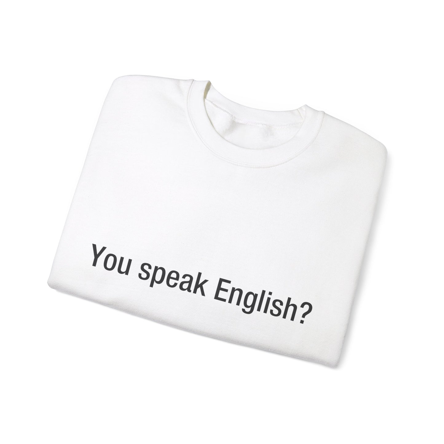 You speak English?