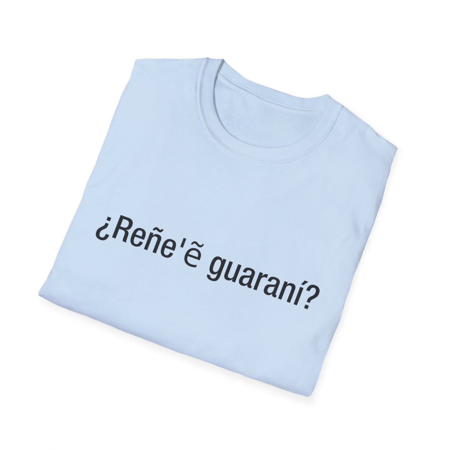 ¿Reñe'ẽ guaraní?