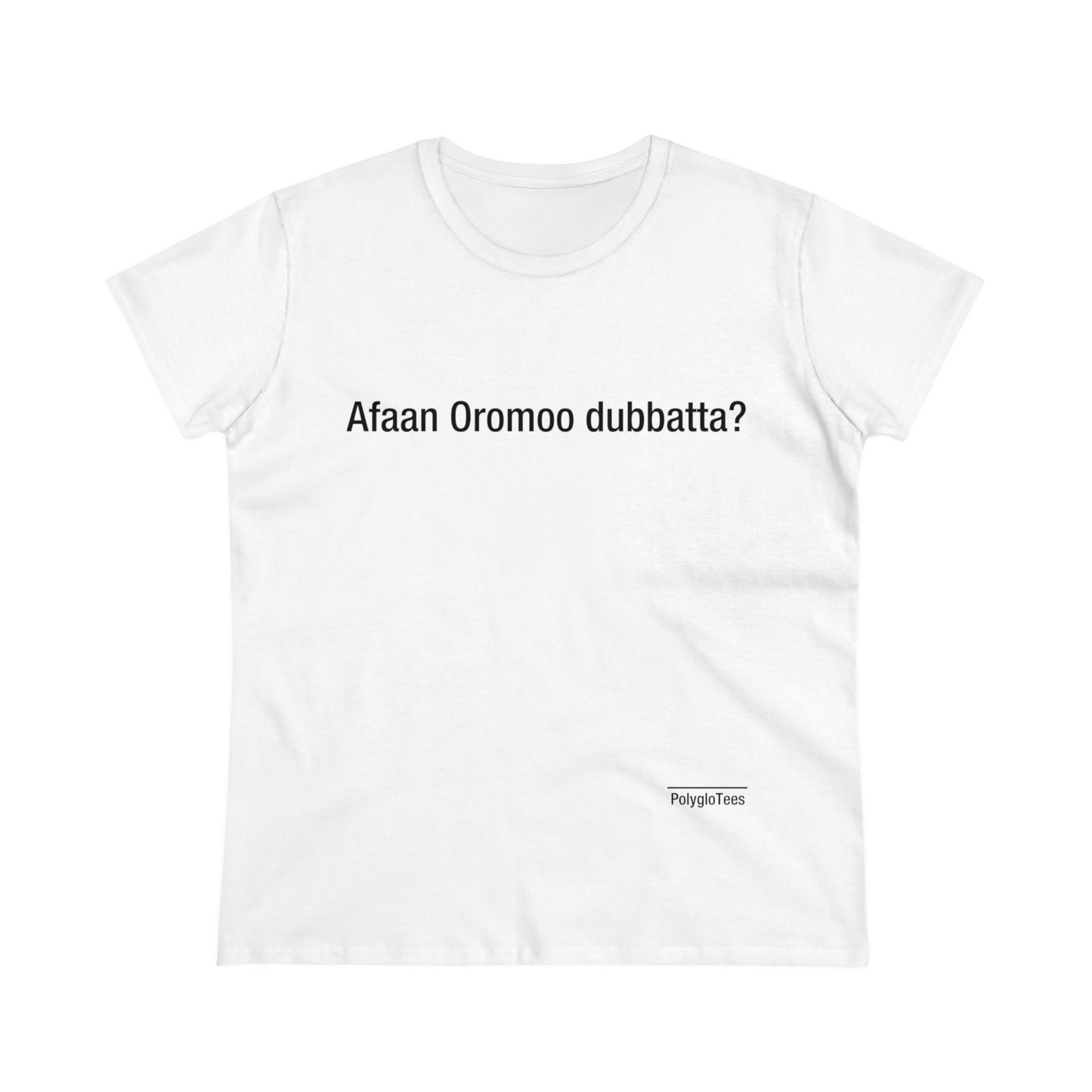 Do you speak Oromo?