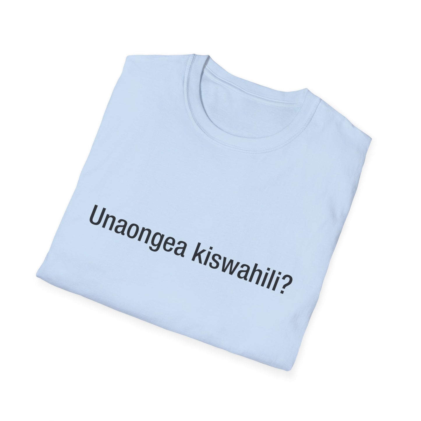 Unaongea kiswahili? (Swahili)