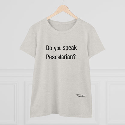 Do you speak Pescatarian?