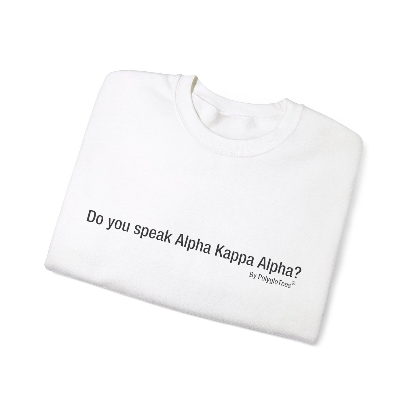 Do you speak Alpha Kappa Alpha?