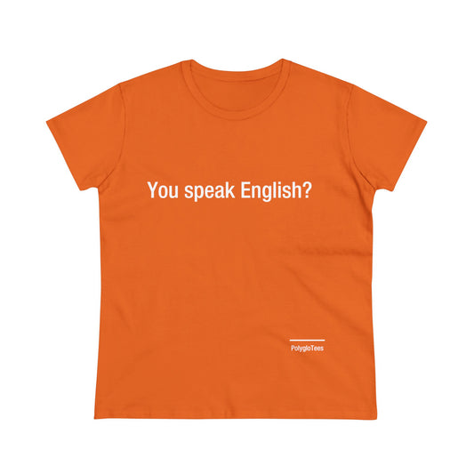 You speak English?