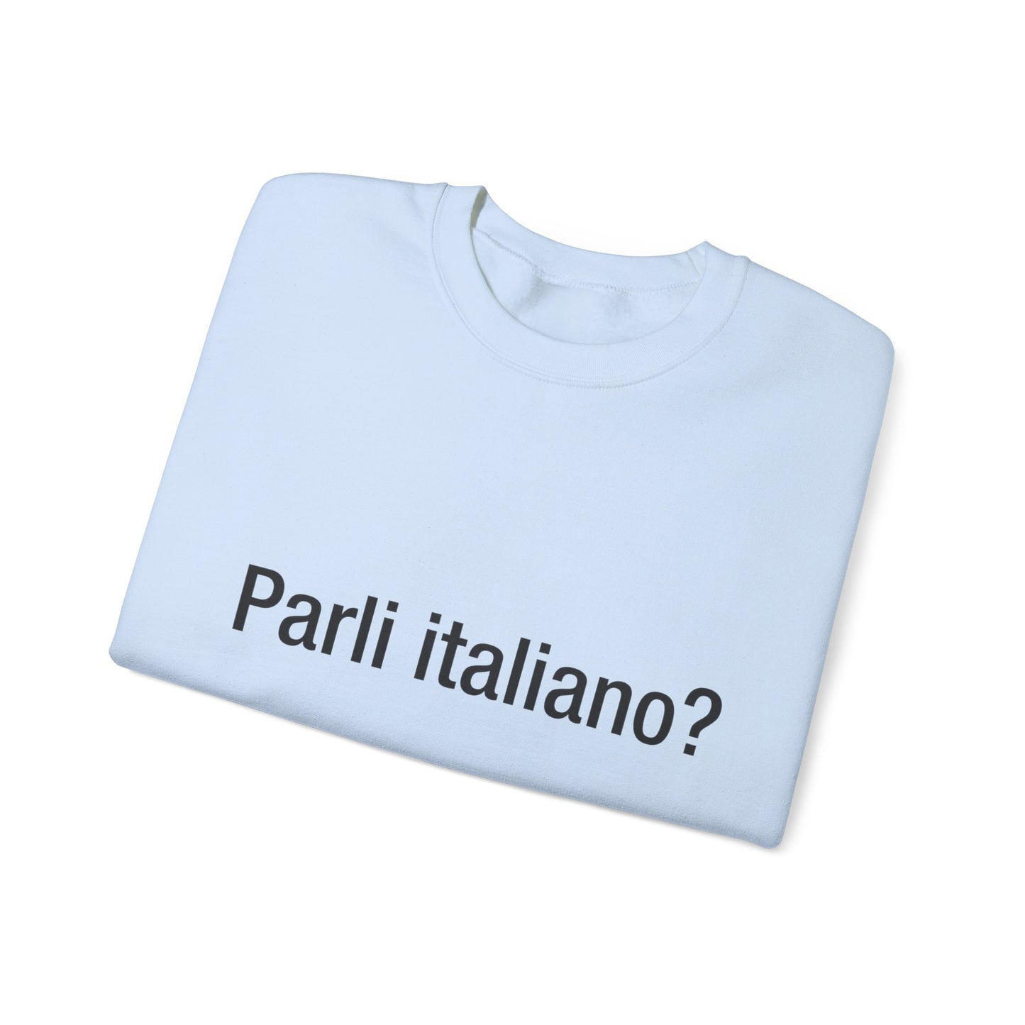 Parli italiano? (Italian)