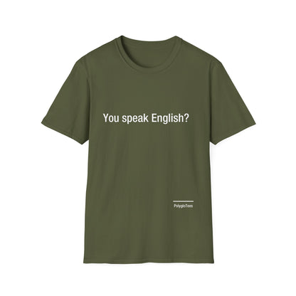 You speak English?