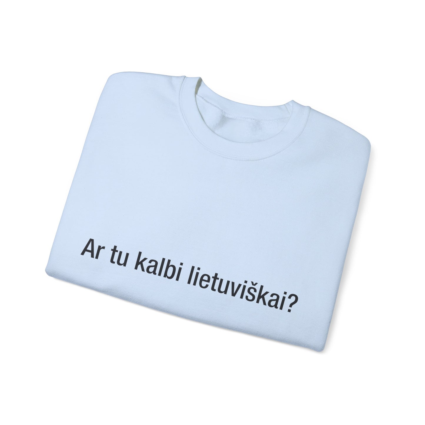 Ar tu kalbi lietuviškai? (Lithuanian)