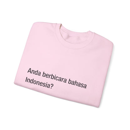 Do you speak Indonesian?