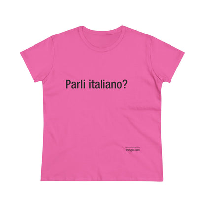 Parli italiano? (Italian)