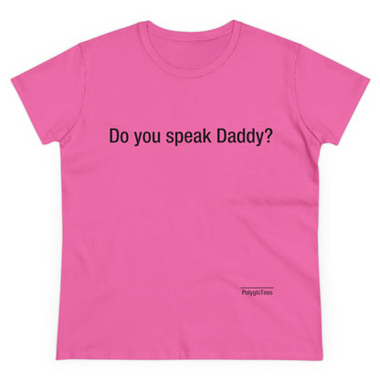 Do you speak Daddy?