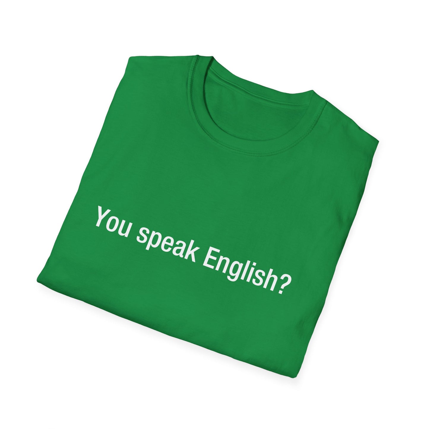 You speak English?