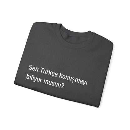 Sen Türkçe konuşmayı biliyor musun? (Turkish)