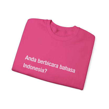 Do you speak Indonesian?