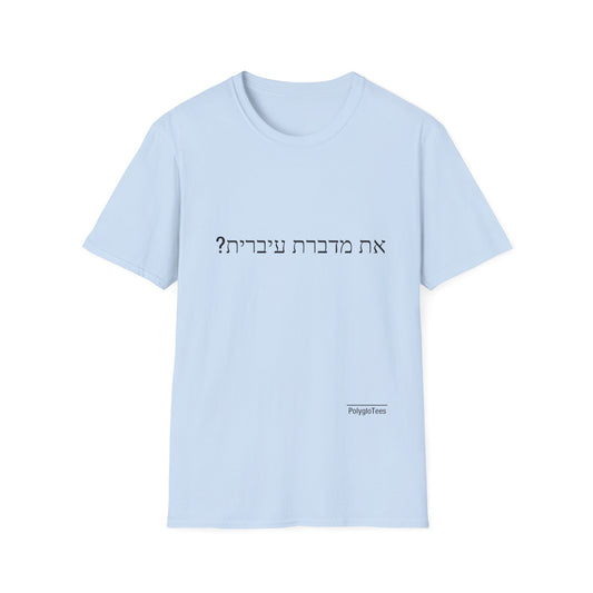 Do you speak Hebrew?