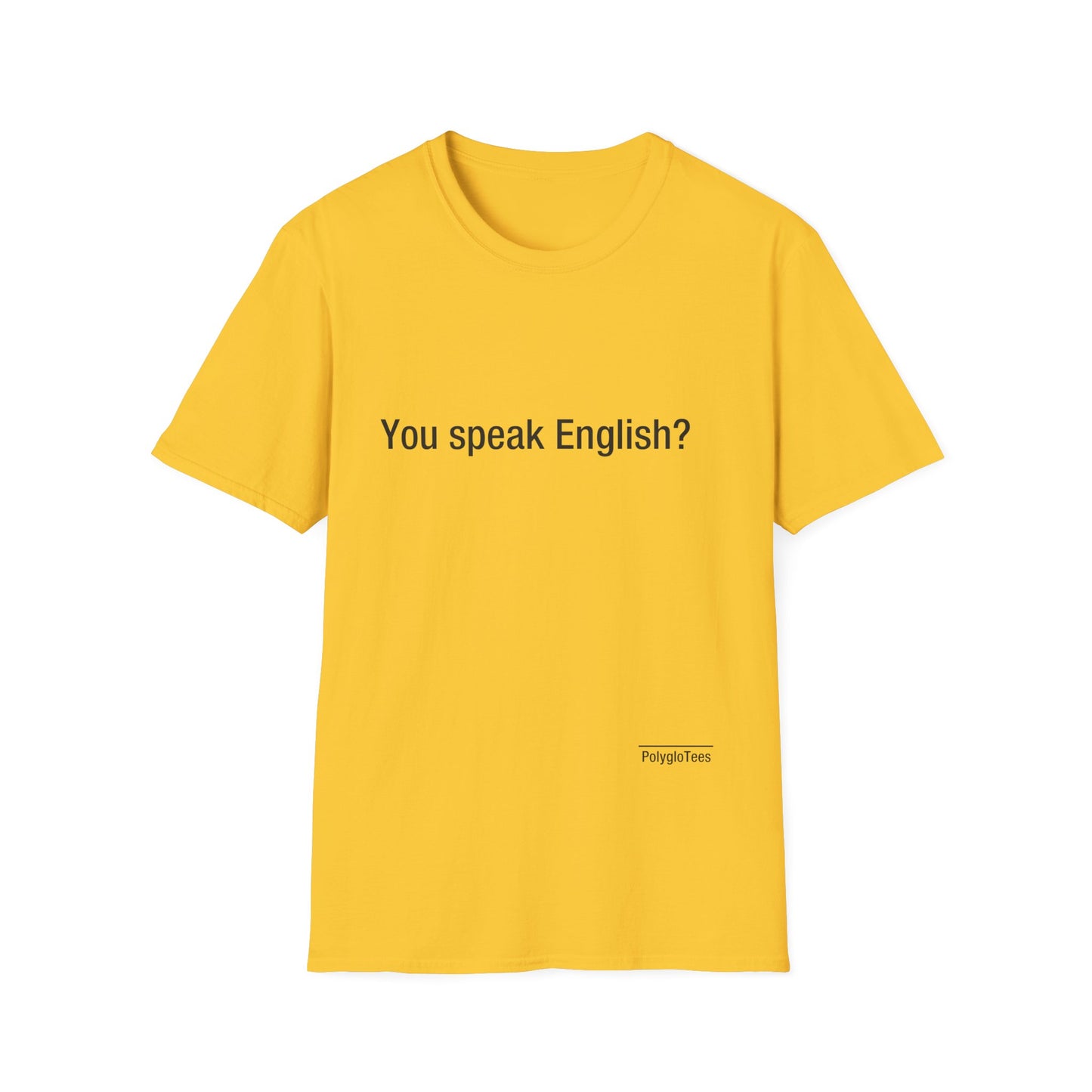 You speak English?