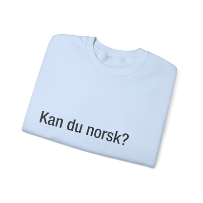 Kan du norsk? (Norwegian)