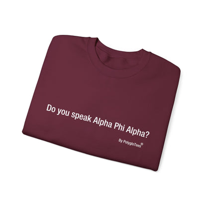 Do you speak Alpha Phi Alpha?