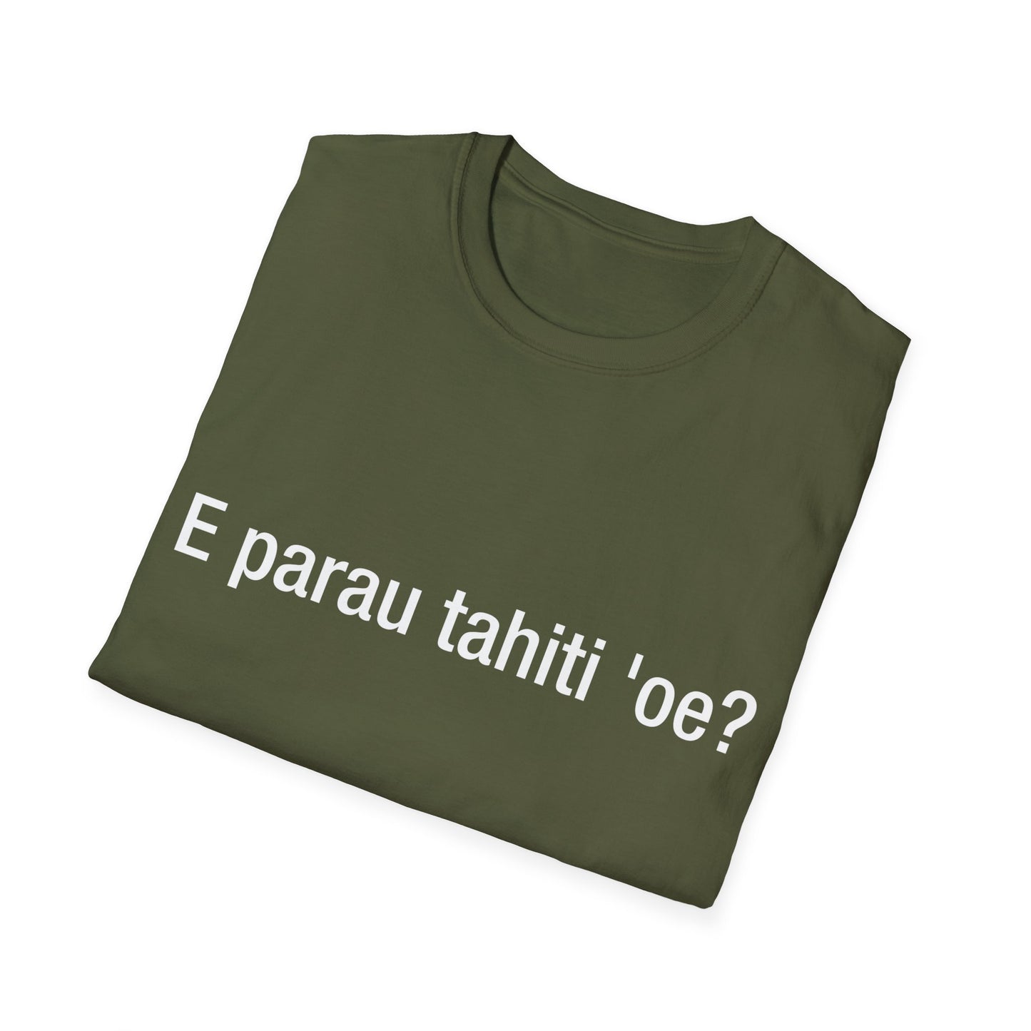 E parau tahiti 'oe? (Tahitian)