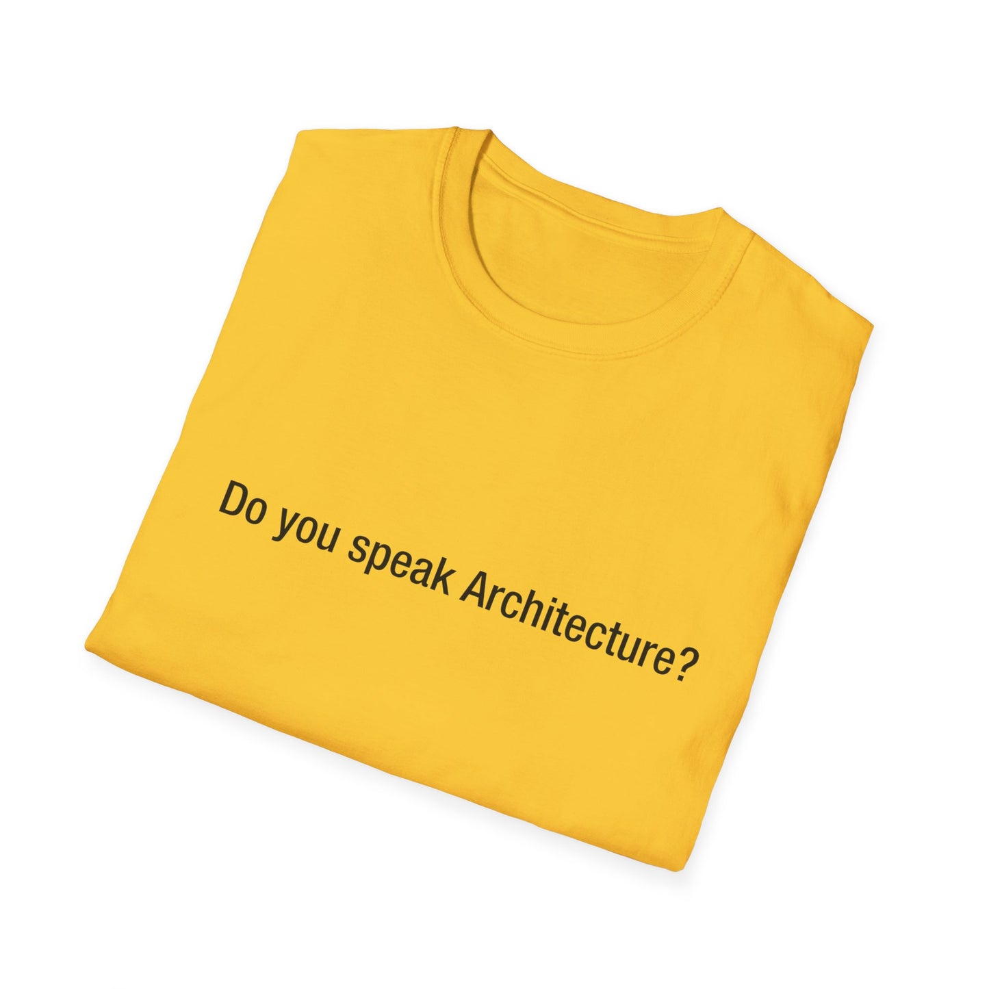 Do you speak Architecture?