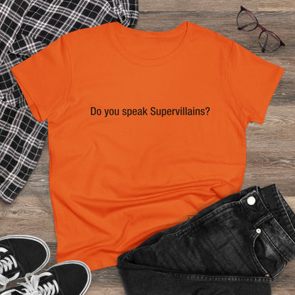 Do you speak supervillains?