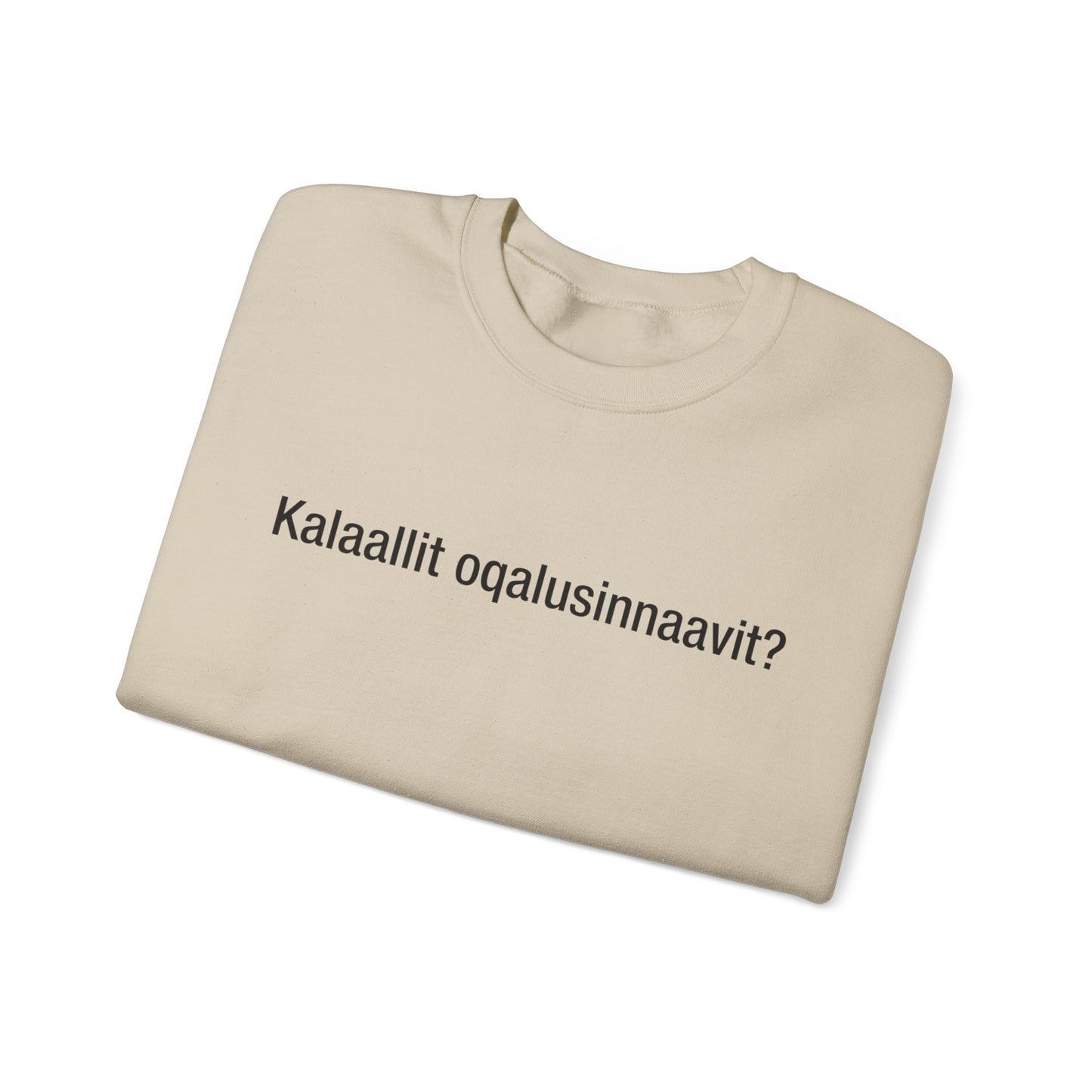 Kalaallit oqalusinnaavit? (Greenlandic)