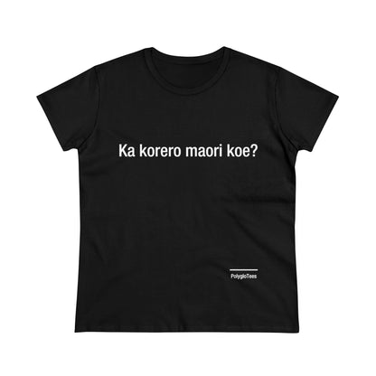 Do you speak Maori?