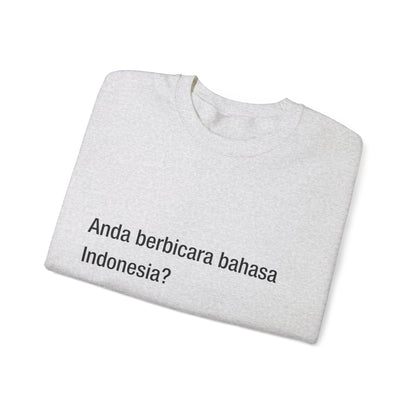 Do you speak Indonesian?