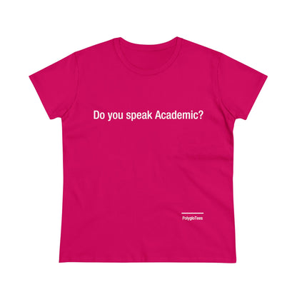 Do You Speak Academic?