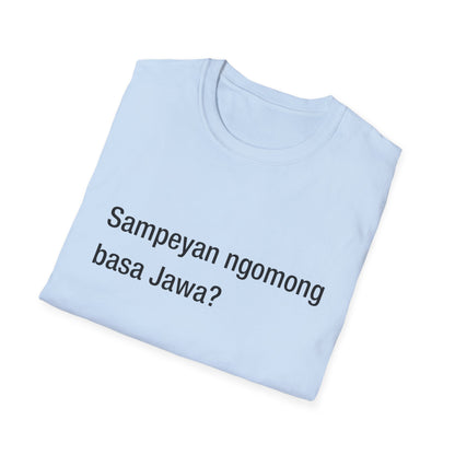 Do you speak Javanese?