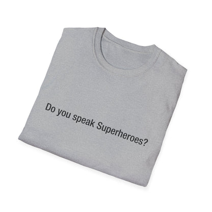 Do you speak Superheroes?