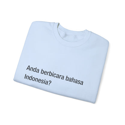 Do you speak Indonesian?