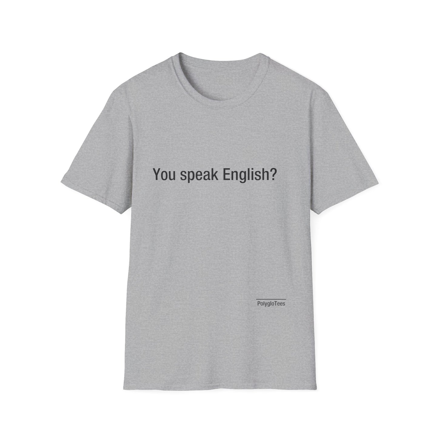 You speak English?