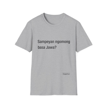 Do you speak Javanese?