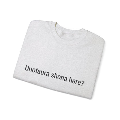 Unotaura shona here? (Shona)