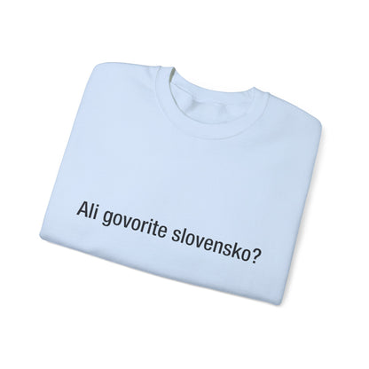 Do You Speak Slovenian?